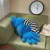 CM Creative Blue Palm Plush Подушка в Kawaii Cuddle Nordic Style Home Fucked Mife Long Dolls для парня J220704