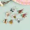 Pins Brooches Vintage Swallow Birds Bee Brooch For Women Men Cute Animal Clothes Collar Lapel Jewelry Accessories Kirk22