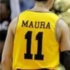 XFLSP KJ Maura NCAA UMBC Basketball Retrievers David Park Jairus Lyles 13 Joe Sherburne 5 Jourdan Grant Horvath Gold White Stitched College