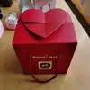 Other Festive Party Supplies Explosive Christmas Gift Apple Box Jewelry Rose Flower Girlfriend Birthday Valentine's Day Year 230206