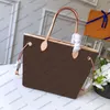 Borsa da donna in vera pelle di vacchetta borsa shopping borsa borsa di lusso in pelle di design pochette da viaggio fiore a tracolla PM MM GM 3 Taglia