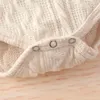 4 Colors born Baby Knitted Warm 2Pcs Suit Toddler Girl Boy Long Sleeve Romper Tops Pants Fall Winter Homewear 220802