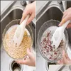 Other Kitchen Tools Kitchen Dining Bar Home Garden Street Stall Explosion-Style Rice-Washing Artifact Mti-Functional Spoon With Draining