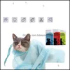 Katt grooming levererar husdjur hem trädgård fast färg väska kosmetologi anti gripande husdjur sammandragning munvård tvätt dusch rena väskor konve