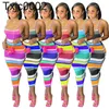 Kadınlar Bodycon Dress Tasarımcı İnce Seksi Sling Sleveless Sırassız Elbiseler Çizgili Arka Pencial Etek Kulüp Giyim 6 Renk