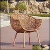 Outdoor Rattan Meble Zestaw Ogrodowe Meble ogrodowe na podwórku Sofa Poduszka Poduszka Kawa Dostawa 2021 SETS DOM SRUT9