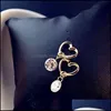 Baumeln Kronleuchter Trendy Runde Einfache Kristall Ohrringe Für Frauen Mode Süße Wasser Tropfen Aufhänger Ohrring Mädchen Geburtstag Party Schmuck Gift