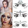 Andere Make-up 3D sexy Tattoo Aufkleber Temporäre Tätowierungen Glitter Fake Tätowierung Strasssteine ​​für Frau Party Gesicht Jewels Tatoo Augen Aufkleber Großhandel in Masse