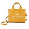 Marc the Tote Bag Totes Bolsos de diseñador para mujer Moda All-match Shopper Bolsos de cuero para hombro 220517