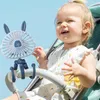 Bebek arabası parçaları aksesuarları fan taşınabilir masa el tipi bebek yatak araba koltuğu 500mAh şarj edilebilir çocuk arabası