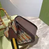 Bambu väska tryckpåsar heta 2022 lyxiga toppdesigner märke mode axel handväskor kvalitet kvinnor kedjor väska plånbok kors kropp koppling plånböcker totes bokstav