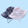 Children In Summer Floral Sun Hats for Boys and Girls Kids Beach Caps 220514