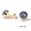 Earth World Globe Cufflinks for Mens Cuff Button Americas Europe Map Cuff Links Wedding Cufflinks Men Fashion Jewelry