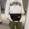 Street Hip Hop Fanny Pack Bag Unisex nylon talia Telefon o dużej pojemności na ramię Crossbody Skrzynia S Nowy pasek J220705