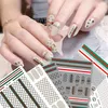 12pcsLot 3D Nail Stickers Waterproof Decals Foil Sticker Manicure Selfadhesive Luxurious Designer 30 Items for Choose Diy Logo238799614