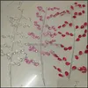 Dekoratif Çiçek Çelenk Festival Parti Malzemeleri Ev Bahçesi 30 cm Düğün Süslemeleri Buket Diy Gelin Saç Aksesuarları Yeni Şube Acry