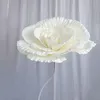 Fleurs décoratives couronnes artificielles PE Rose fleur décoration fête mariage toile de fond route plomb grande mousse Roses centre commercial fenêtre Dis