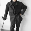 Vestes homme veste homme pour homme Streetwear japonais mode Vintage Slim Fit printemps automne homme coréen Niche tendance manteau noir
