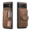 Shockproof PU Leather ID Credit Card Holder Slots Wallet Cases For Google Pixel 7 Pro 6 5A 5G Flip Bag Pockets Cover