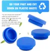 5 Gallon Water Jug Cap Lid Silicone Spill Resistant Reusable Replacement Cap Fits 55mm Bottles