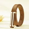 Deingers Deingers Treall-Match Letter Belt Leisure Fashion Business عرض عارض