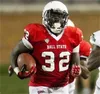 Ncaa Custom Ball State Cardinal Football Jersey 84 Chevalier Brenson 18 Kiael Kelly 34 Rico Barfield 82 Qian Magwood 55 Damon Kaylor