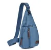 Taşınabilir mini açık yürüyüş göğüs çanta avcılık taktik çanta bisiklet spor omuz çantası kamp seyahat tuval paketleri
