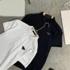 Designer-Polohemd für Herren, Sommer-Kurzarm-T-Shirt, modisches Business-Hemd, weißes Baumwoll-T-Shirt, lässiger Pullover, große Größe, PR11