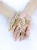 Coiffes Luxury Rhingestone Bridal Hair Peigt 3pcs Wedding Jewelry Set Bride Clips For Party Headress Women Ornaments1028653