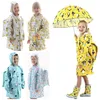 85-145CM waterproof raincoat for children kids baby rain coat poncho boys girls primary school students rain poncho jacket 201015