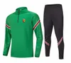 21-22 RC Lens Men's Leisure Sports Sal Semi-zipper Långärmad tröja utomhus Sports fritidsträningsdräkt M-4XL