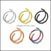 Body Arts Tattoos Art Health Beauty Stainless Steel Piercing Nose Ring Hoop Colorf Hoops For Men And Women Drop D Dhvky