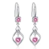 Pendientes colgantes de moda para mujer, brillantes adornados con cristales de rovski, pendientes colgantes, joyería de boda, regalo de fiesta, moda -X7064745715