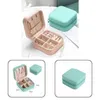 Jewelry Pouches Bags Earrings Display Case Convenient Storage Box Lightweight Exquisite Practical Mini Multi-purpose Edwi22