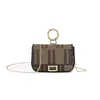 Münztasche Damen Nano-Geldbörsen Luxurys Designer Mini-Crossbody-Geldbörse Mode Leinwand Patchwork Farbe Haspe Kette Handtasche mit Buchstaben Niedliche Tasche