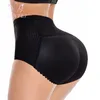 LANFEI Fake Ass Seamless Women Body Shaper Slimming Panties Shapewear Hip Enhancer Booty Pad Push Up Butt Lifter Pant Underwear 220702