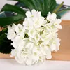 Decoratieve bloemen kransen 5 stks kunstmatige twijgen Hydrangea's simulatie Bloem Huis Decoratie Fake Holding Plant Decorative