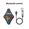 Strips Fernbediener IR WiFi Bluetooth -kompatibles 4 -Pin -LED -Lichtzubehör für RGB Stripled