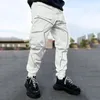 Pantalons pour hommes Mens Casual Fit Fit Sports Toddler 4 Cargo Hip Hop Techwear Harem Pant Jogger Pantalon de survêtement avec hommes