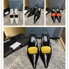 Luxury High Heels Sandales en cuir 7-11cm Sandales de créateurs pour femmes Été Sexy Tailles 35-40 avec boîte