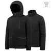 Männer Daunen Parkas Männer Mäntel 2022 Winter Jacke Mode 2 In 1 Outwear Verdicken Warme Parka Patchwork Wasserdichte Kapuze frauen Phin22