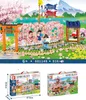 Großhandel SEMBO Sakura Kits Ideen Stadt Kirschblüte Japanische Sakura Baum Haus Mini Street View Modell Bausteine Kinder Spielzeug