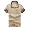 Männer Polo -Hemden Luxus Designer Kleidung Sommer Kurzärmel Fashion Casual Hip Hop Stickerei Buchstabe Farbgestelle MENS POLOS POLOS