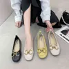 Dress Shoes Sandals High Heels Designer Women Luxury Metal Buckle Soft Soled Loafers Fashion Square Toe Princess Shoes Wedding Evening 220525