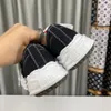 MMY Maison Mihara Yasuhiro Hank baskets à lacets chaussures unisexe toile PetersonTrainer bas garniture en forme d'orteil femmes designers de luxe chaussure caoutchouc casquette usine chaussures