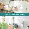 Elektrikli Spin Scrubber Temizleme Fırçası Banyo Şarj Edilebilir Scrub Fırçalar Duvar Küvet Tuvalet Pencere Mutfak Lavabosu Yemek