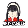 Badge de famille espion, dessin animé Annia Twilight Neil, broche, accessoires pour vêtements de personnage