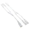 موصلات كابلات الكمبيوتر 320 C8 ذكر إلى C7 C7 Female Clist Power Cable IEC 2PIN الشكل 8 2 سلك 30CMComputer