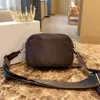 Mens Black Nylon Camera Bags Designers Crossbody Bags Fashion Small Shoulder Phone Bag 2-pic Flaps with Mini Pouch Top