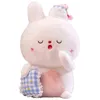 Cm Cute Rabbit Cuddle Soft Stuffed Bunny Kid Pillow Pop Birthday Gifts For Kids Baby Accompanying Sleep Toys J220704